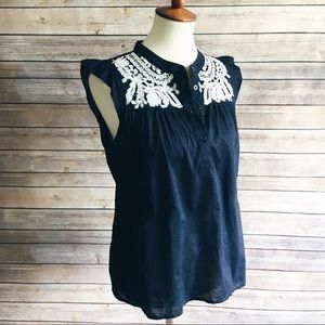 J Crew sleeveless top
